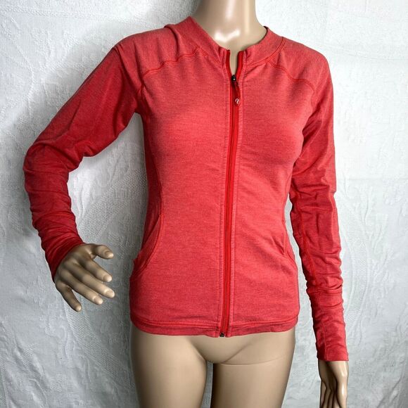 Lululemon Pink Full Zip Athletic Top - Picture 1 of 7